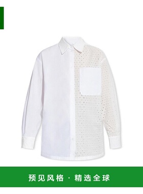1h可退 香港直邮Kenzo 高田贤三 女士 镂空细节衬衫 FD52CH0789FG