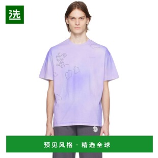 1h可退 香港直邮Objects IV Life 男士 紫色 Patina T 恤 OBJ0021