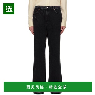 1h可退 【美国直邮】Recto 黑色 Theo 水洗牛仔裤 男装