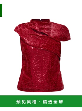 香港直邮SELF-PORTRAIT 女士背心吊带 SC25005TR0RED AW2025