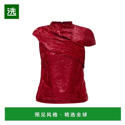 香港直邮SELF-PORTRAIT 女士背心吊带 SC25005TR0RED AW2025