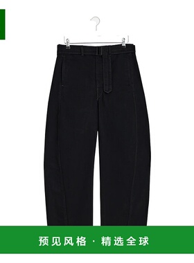 香港直邮Lemaire 扭纹腰带裤休闲裤 PA326LD1031