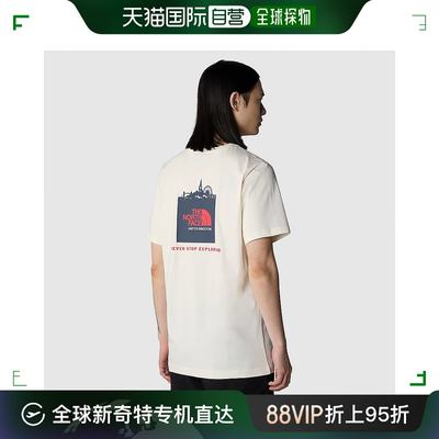 欧洲直邮the north face/北面 英国 Redbox 男士 T 恤