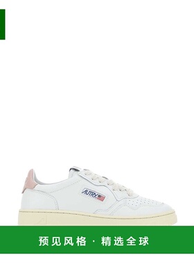 1h可退 香港直邮AUTRY 女士 Medalist 白色皮质运动鞋 AULWLL16