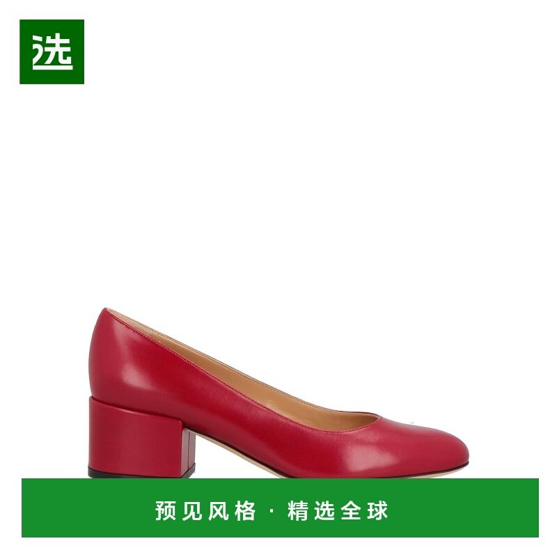 1h可退 香港直邮Sergio Rossi 塞乔·罗西 女士 浅口鞋 red红色,女鞋,浅口单鞋,淘宝优惠券,粉丝福利购,淘宝优惠卷