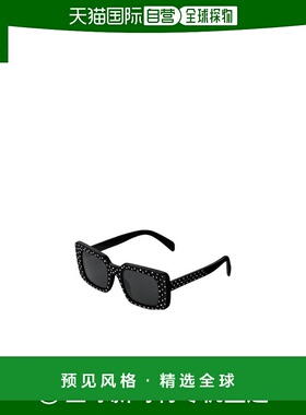 香港直邮Celine SQUARE S213醋酸酯饰水晶太阳眼镜 4S213CPSB.