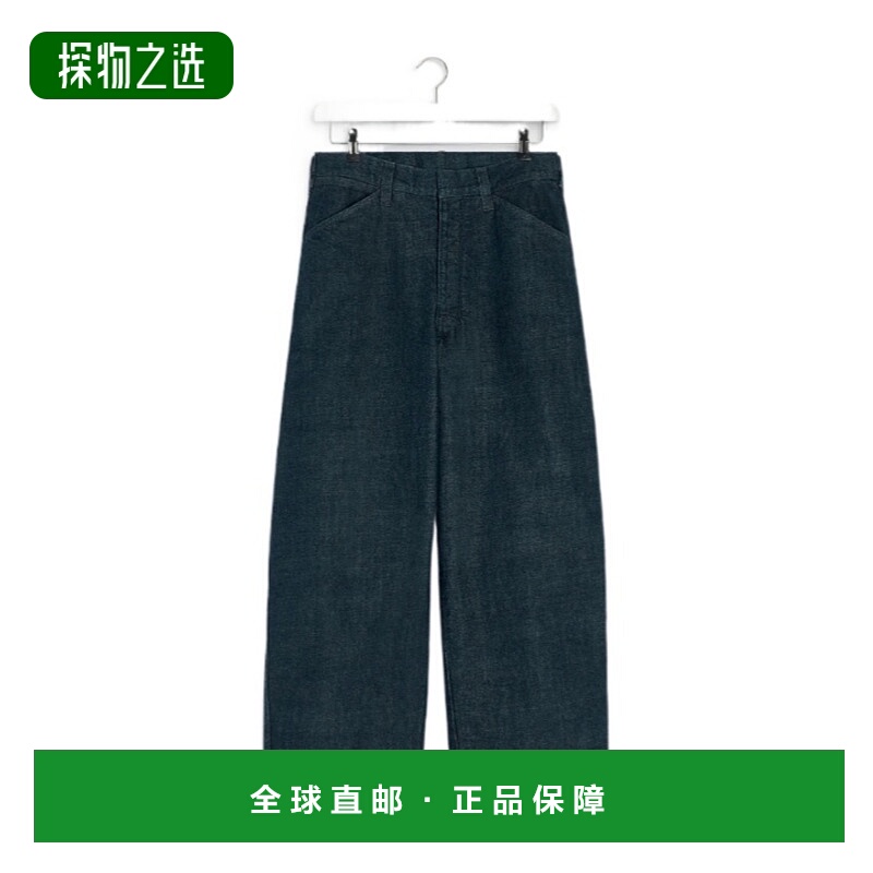 香港直邮Lemaire 长款工装裤 PA1244LD1056休闲裤阔腿裤