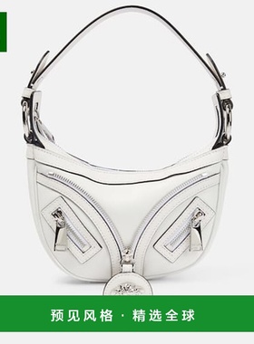 1h可退 香港直邮Versace 范思哲 女士 Repeat 迷你皮革肩包 00118