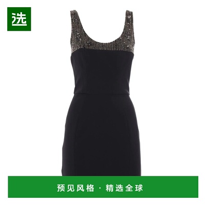 香港直邮ELISABETTA FRANCHI 女士连衣裙 AB60242E2110NERO225430