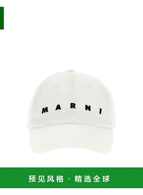 香港直邮Marni 徽标棒球帽 CLZC0108S0UTC311潮流穿搭 高级感正品