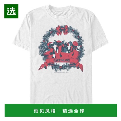 【美国直邮】Fifth Sun|男士 Gremlins 1 Wreath 短袖 T 恤