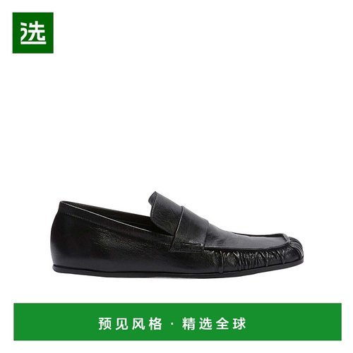 香港直邮Jil Sander 皱褶乐福鞋单鞋皮鞋一脚蹬 J16WR0022P4835