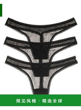 1h可退 【美国直邮】On Gossamer|Hip G 丁字裤，3 件套