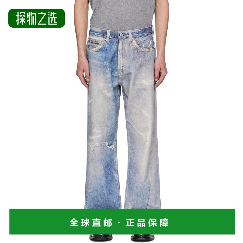 香港直邮Our Legacy 男士 蓝色 Third Cut 牛仔裤 M4205TDD