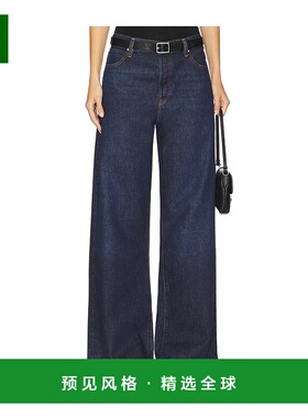 1h可退 香港直邮Frame Denim 女士 宽松款牛仔裤 2002105