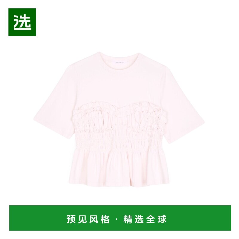 香港直邮CECILIE BAHNSEN 女士短袖T恤25RTW19001LIGHTPINK 女装