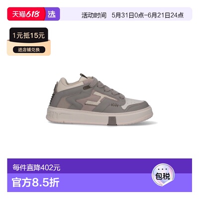 1h可退 香港直邮Represent 男士 灰色运动鞋 MLM9351199 grey灰色