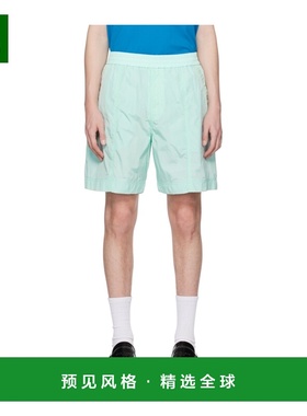 香港直邮WOOYOUNGMI 男士短裤 W231PT36BLUE940L SS2023 蓝色