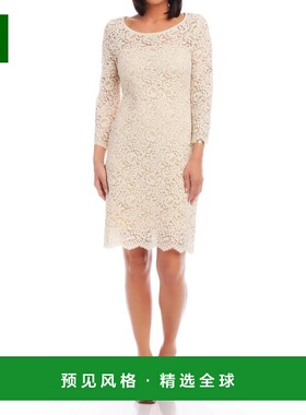 1h可退 【美国直邮】KAREN KANE 女士 连衣裙中长款 修身时尚 优