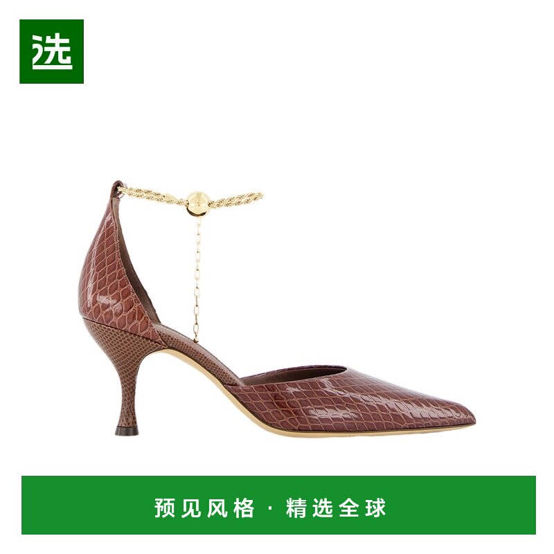 香港直邮Salvatore Ferragamo 尖头细高跟高跟鞋菲拉格慕 01G945