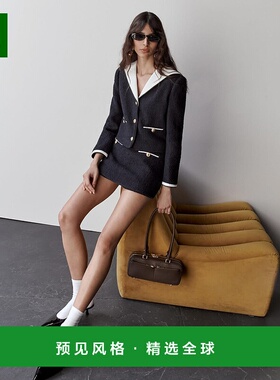 1h可退 香港直邮Self-Portrait 女士 Self-portrait 蓝色夹克 PF2