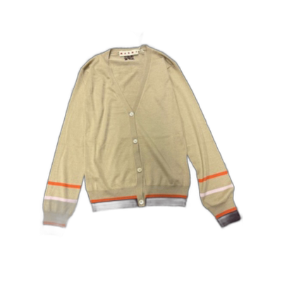 香港直邮Marni V领长袖针织开衫 CDMD0338Q0UFZ6