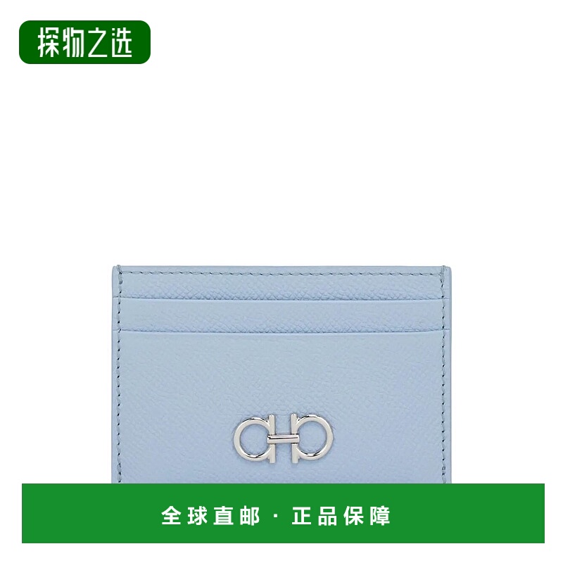 香港直邮Salvatore Ferragamo 菲拉格慕 女士 环扣皮革卡套 22000