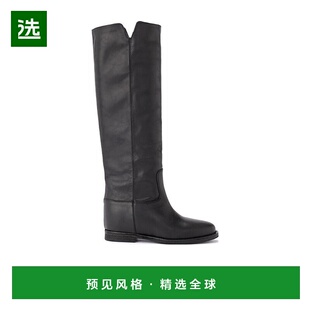 Roma MALIBU 1586 NERO 平底长筒靴女靴靴子 香港直邮Via