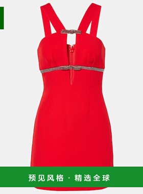 香港直邮Self-Portrait 女士 cr&ecirc;pe 精饰迷你连衣裙女装