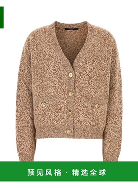 1h可退 香港直邮Versace 范思哲 女士 长袖开衫 10134371A15451