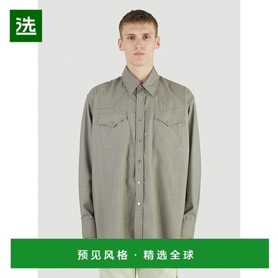 香港直邮Our Legacy 男士 Ranch 剪短衬衫 M2212RSW