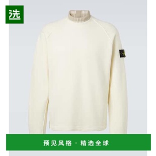 香港直邮Stone Compass Island 男士 棉质抓绒卫衣 石头岛 1h可退