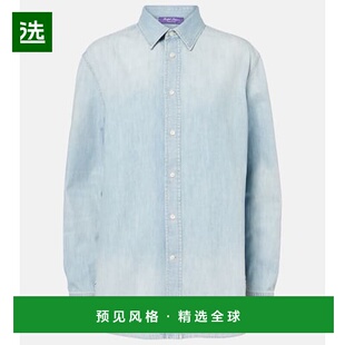 1h可退 香港直邮Ralph Lauren 拉尔夫劳伦 女士 牛仔布衬衫