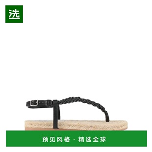 1h可退 香港直邮manebi 女士 麻底鞋 black黑色 舒适时尚