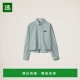 衬衫 欧洲直邮MIU 缪缪 格纹长袖 MIU 2025新品