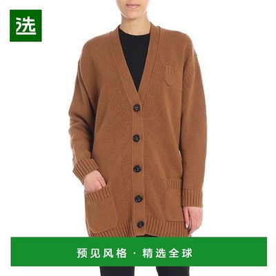 香港直邮N21 女士针织衫 18IN2M0A02370812126 AW2021 棕色 星星