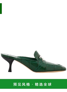香港直邮Salvatore Ferragamo 猫跟穆勒鞋 01I139女鞋拖鞋单鞋