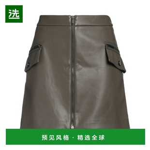 1h可退 香港直邮Iceberg 冰山 女士 迷你半身裙 green绿色 舒适时