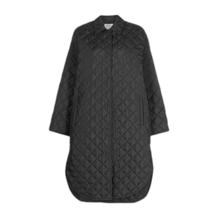 香港直邮Toteme 绗缝单排扣棉服 234WRTWOU085FB0007高端流行休闲