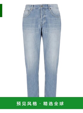 香港直邮DONDUP 男士休闲裤 UP576DFH269LE2800 SS2025 蓝色