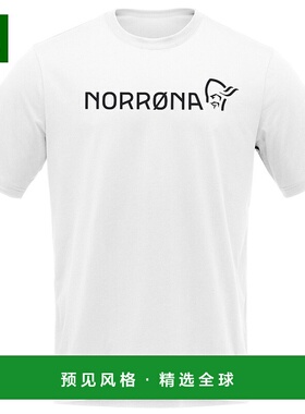 香港直邮NORRØNA 男士户外T恤 0168621PUREWHITE CO 白色