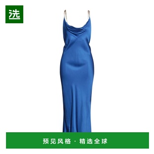 【美国直邮】DIXIE女士连衣裙无袖缎面修身时尚优雅自然舒适百搭