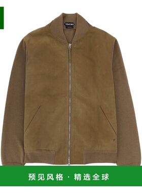 1h可退 香港直邮TOM FORD 男士夹克 KZF011YMW134GAH SS2026 绿色