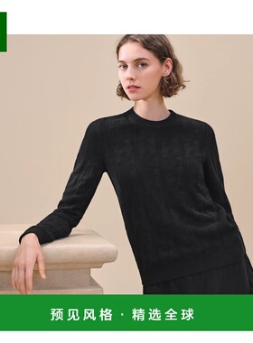 1h可退 欧洲直邮HERMES 爱马仕 25秋冬 H4H2610D302 女士 针织衫