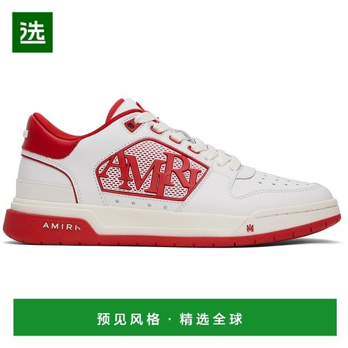 1h可退 香港直邮AMIRI 男士 白色 Classic Low 运动鞋 AMFOSR1043