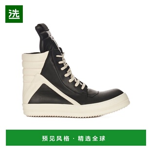 香港直邮Rick Owens GEOBASKETS厚底高帮休闲鞋 RP02E4894LCO