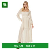美国直邮 修身 Free Malina 1h可退 女士连衣裙 People Maxi 时