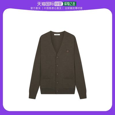 香港直邮Maison Kitsune 狐狸头贴片羊毛针织衫 LM00505KT1036