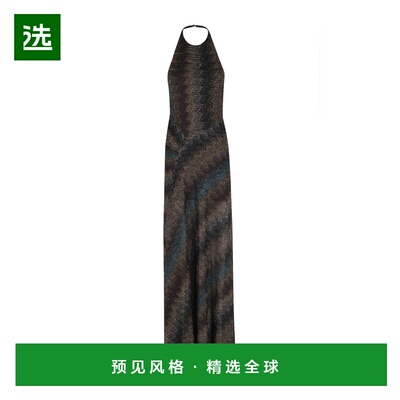 香港直邮MISSONI 女士连衣裙长裙 DS26SG1QBR014SDARKBLUETONES