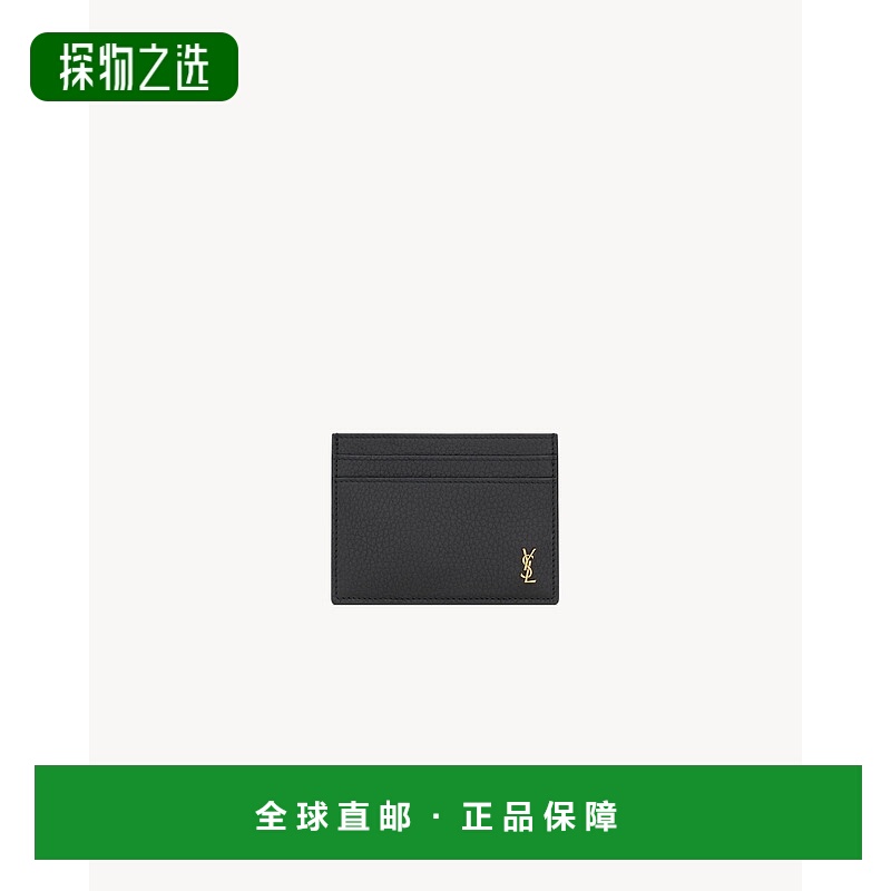 欧洲直邮YSL (2025) TINY CASSANDRE 粒面皮革卡夹卡包